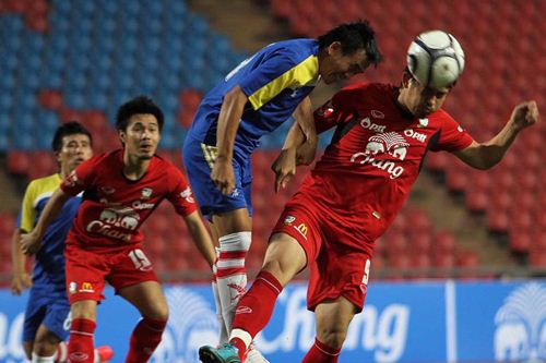 ฟุตบอล ไทยลับแข้งเกมอุ่นเครื่อง ซูซูกิ คัพ 2012 พลิกแซงลาว 2-1